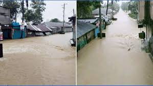  ফেনীতে ভয়াবহ বন্যা পরিস্থিতিি এবং একজনের মৃত্যু